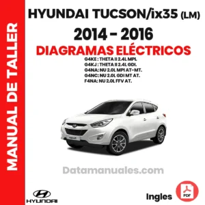 Diagramas Eléctricos Hyundai Tucson ix35 (LM) 2014 al 2016, manual completo cableado