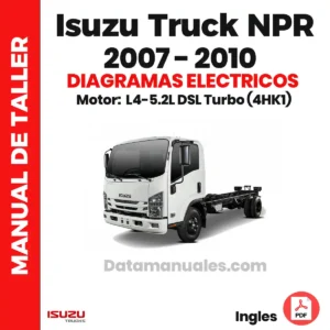 Diagramas Eléctricos Isuzu Truck NPR L4-5.2L DSL Turbo (4HK1) 2007 - 2010