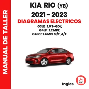 Diagramas eléctricos Kia Rio (YB) 2021 2022 2023