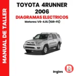 Diagramas Eléctricos Toyota 4Runner 2006 V6 4.0L 1gr, DESCARGAR PDF