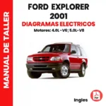 Diagramas eléctricos Ford Explorer 2001 motor 4.0L 5.0L