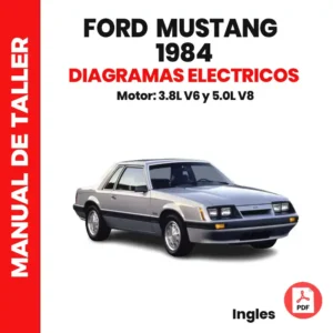 diagramas eléctricos Ford Mustang 1984 PDF