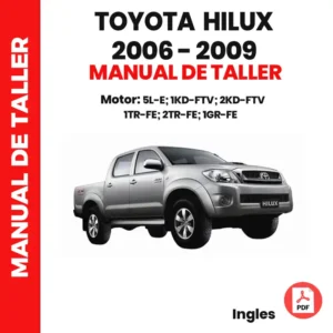 manual-de-taller-Toyota-Hilux-2006-2009, Toyota Hilux Installation Removal
