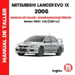 Manual Mitsubishi Lancer Evolution IX 2006 Workshop Manual